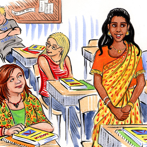 Ray of Sunshine Illustration